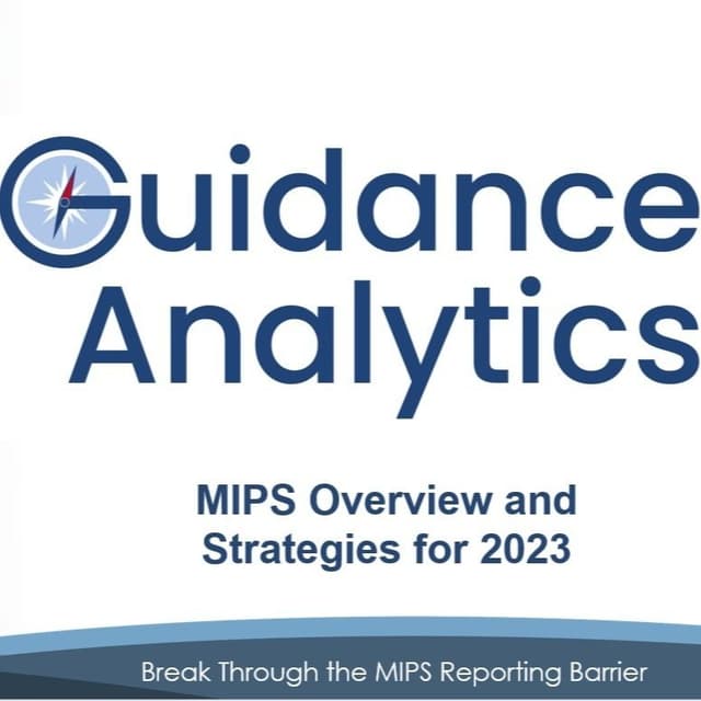 Presentation: MIPS Overview and Strategies for 2023